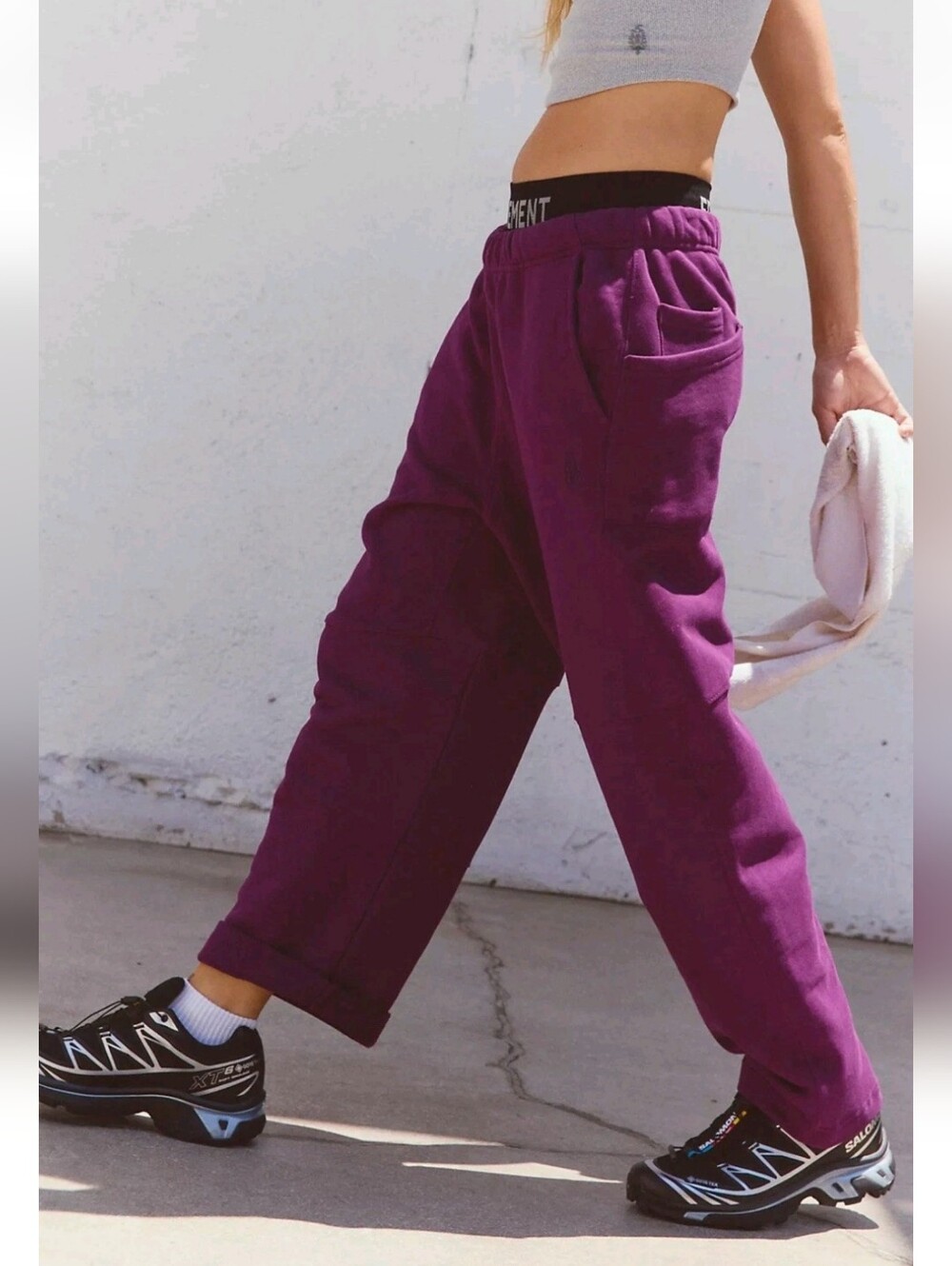 NWT FP Movement Top Score Barrel Pants Size Medium